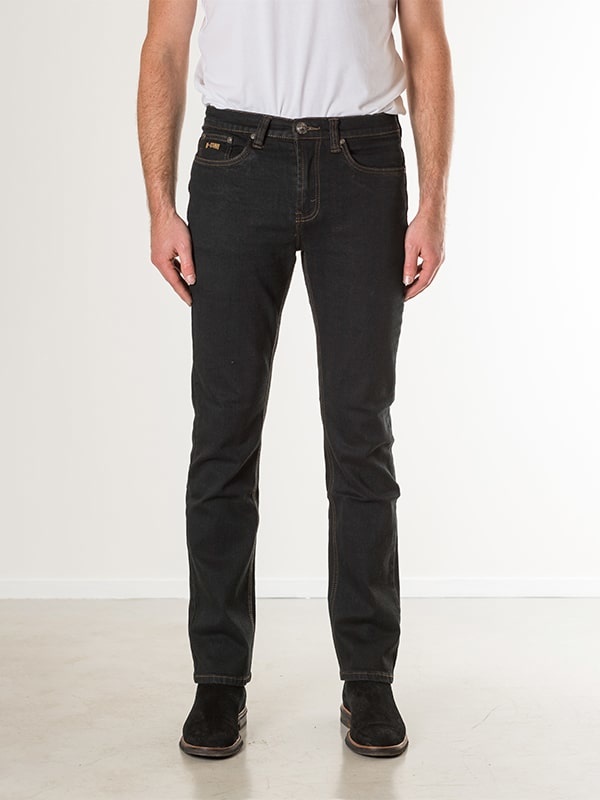 JACKSONVILLE  Stretch Denim Regular - (BLUE BLACK)