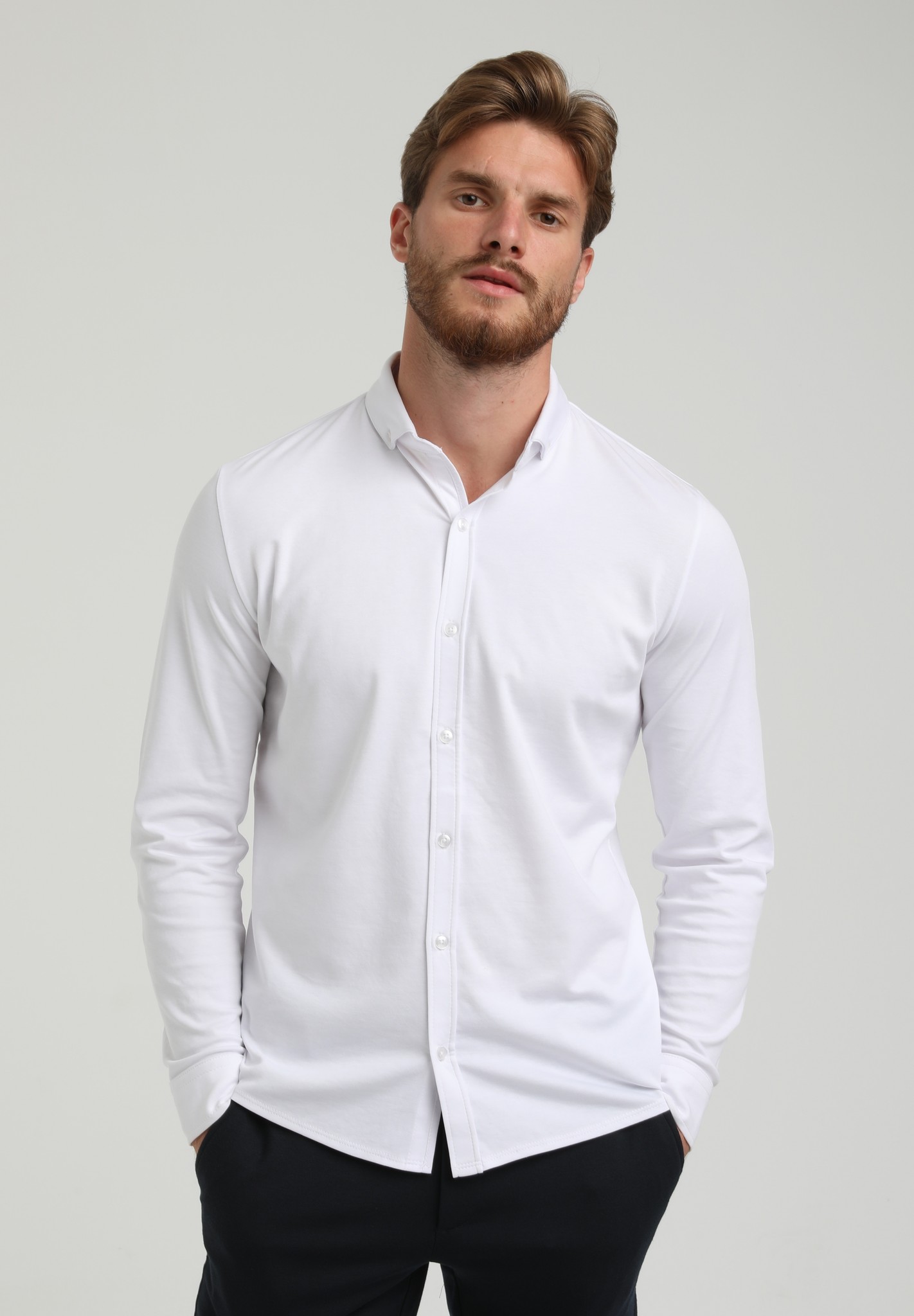 Gabbiano Premium Shirt 333510 White