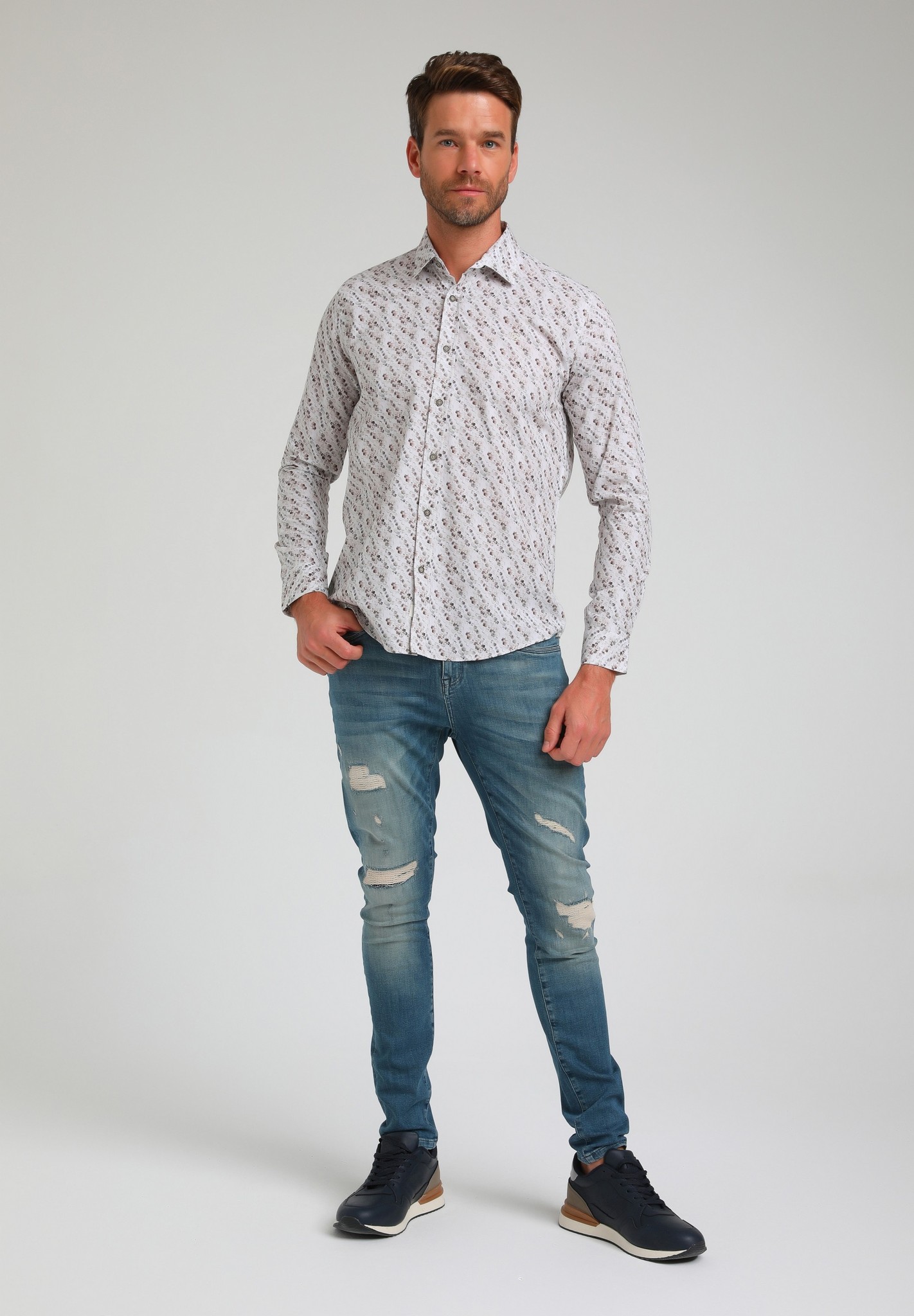 Overhemd - (333531 Sand)