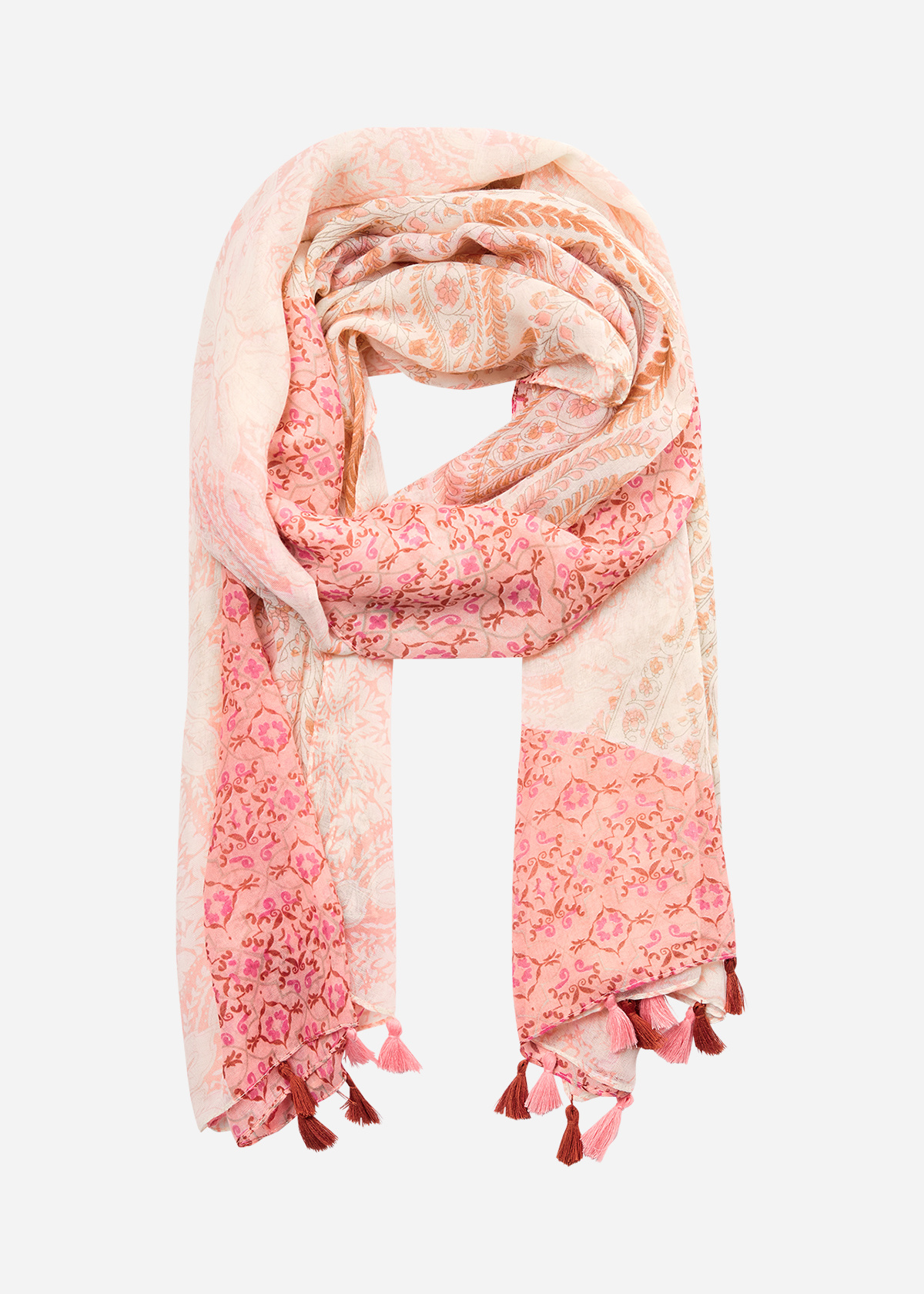 Soya Concept SC-KAIYA 1 SCARF (3434 CORAL HAZE COMBI)