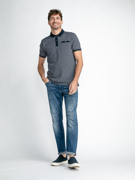 Petrol M-1030-Pol930 - Men Polo Short Sleeve (5152 Midnight Navy)