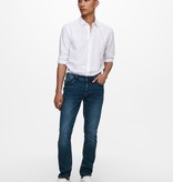 Only & Sons Onscaiden LS Solid Linen Shirt (188758 White)