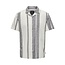 Only & Sons Onscaiden SS Stripe Linen Resort Shirt (193799 Cloud Dancer)