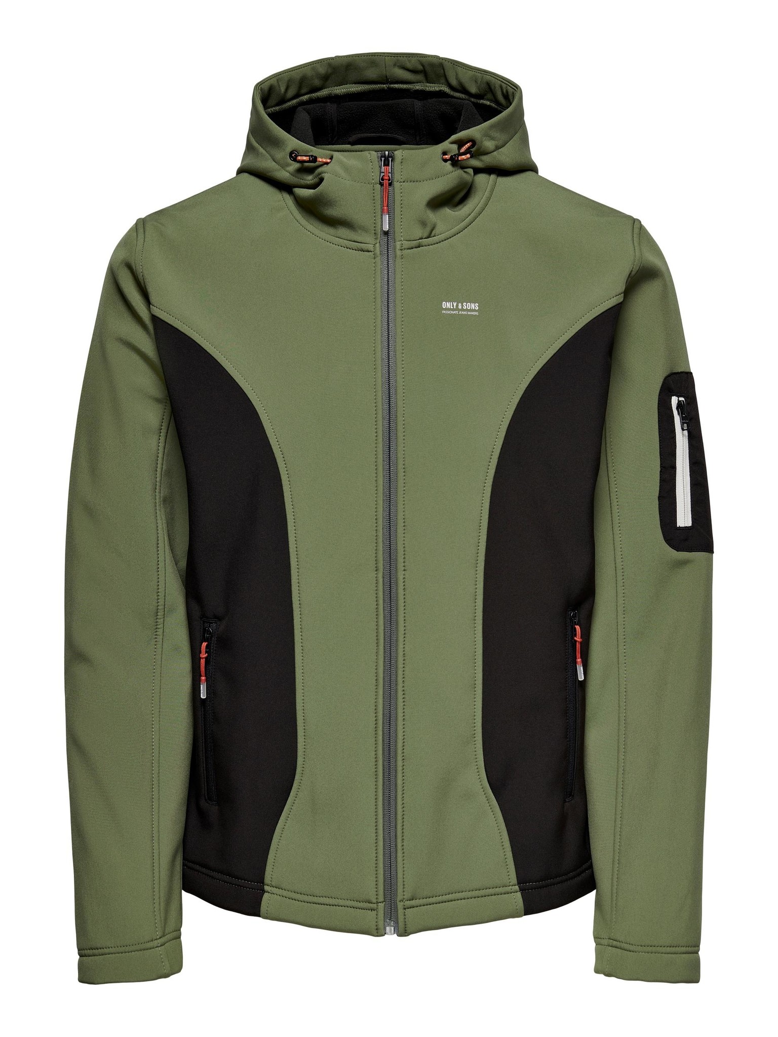 ONSBRAD Hood softshell jacket otw (Olive Night/Black)