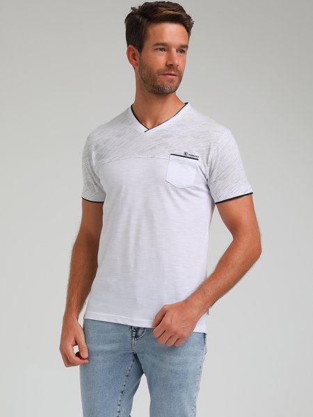 Gabbiano T-shirt 153550- (101 White)