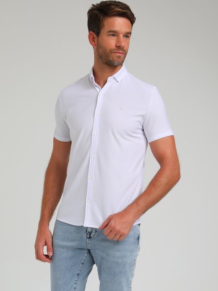 Gabbiano overhemd 333554 - (101 White)
