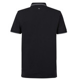 Petrol M-1030-Pol927 - Men Polo Short Sleeve (9999 Black)