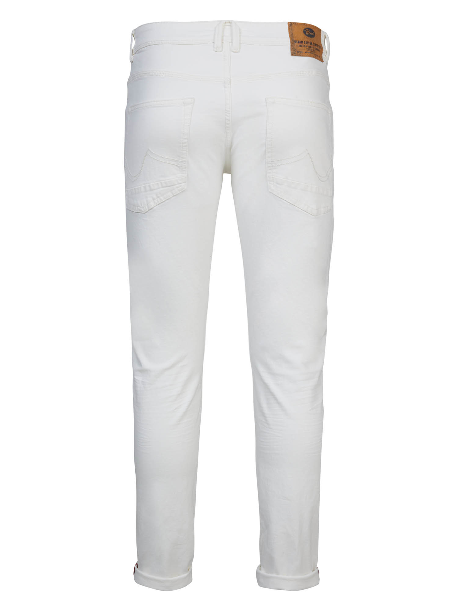 M-1030-Dnm007 - Seaham - Slim Fit Coloured (0000 Bright White)