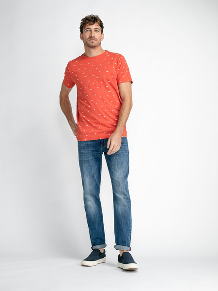 Petrol M-1030-Tsr657 - Men T-Shirt Ss Aop (2032 Chilli)