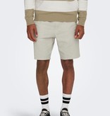 Only & Sons Onslinus 0007 COT LIN Shorts (261395 Silver Lining)