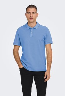 ONSTRAVIS Slim Washed SS Polo (239422 Marina)