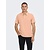 Only & Sons Onstravis Slim Washed SS Polo (291864 Peach Nectar)