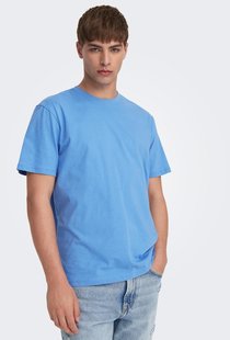 Onsmax Life REG SS Stitch TEE (239422 Marina)