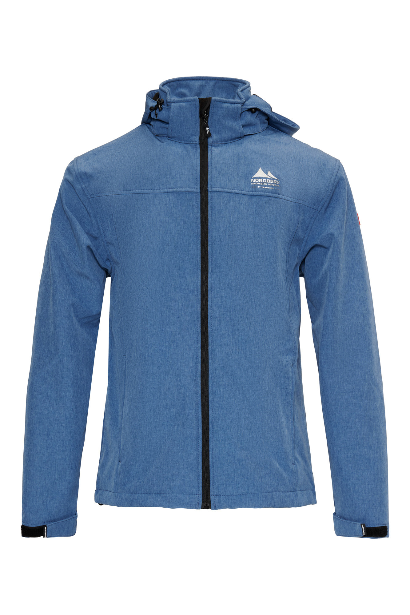 Nordberg KJELD Mens Softshell Jacket LIGHT BLUE MELANGE