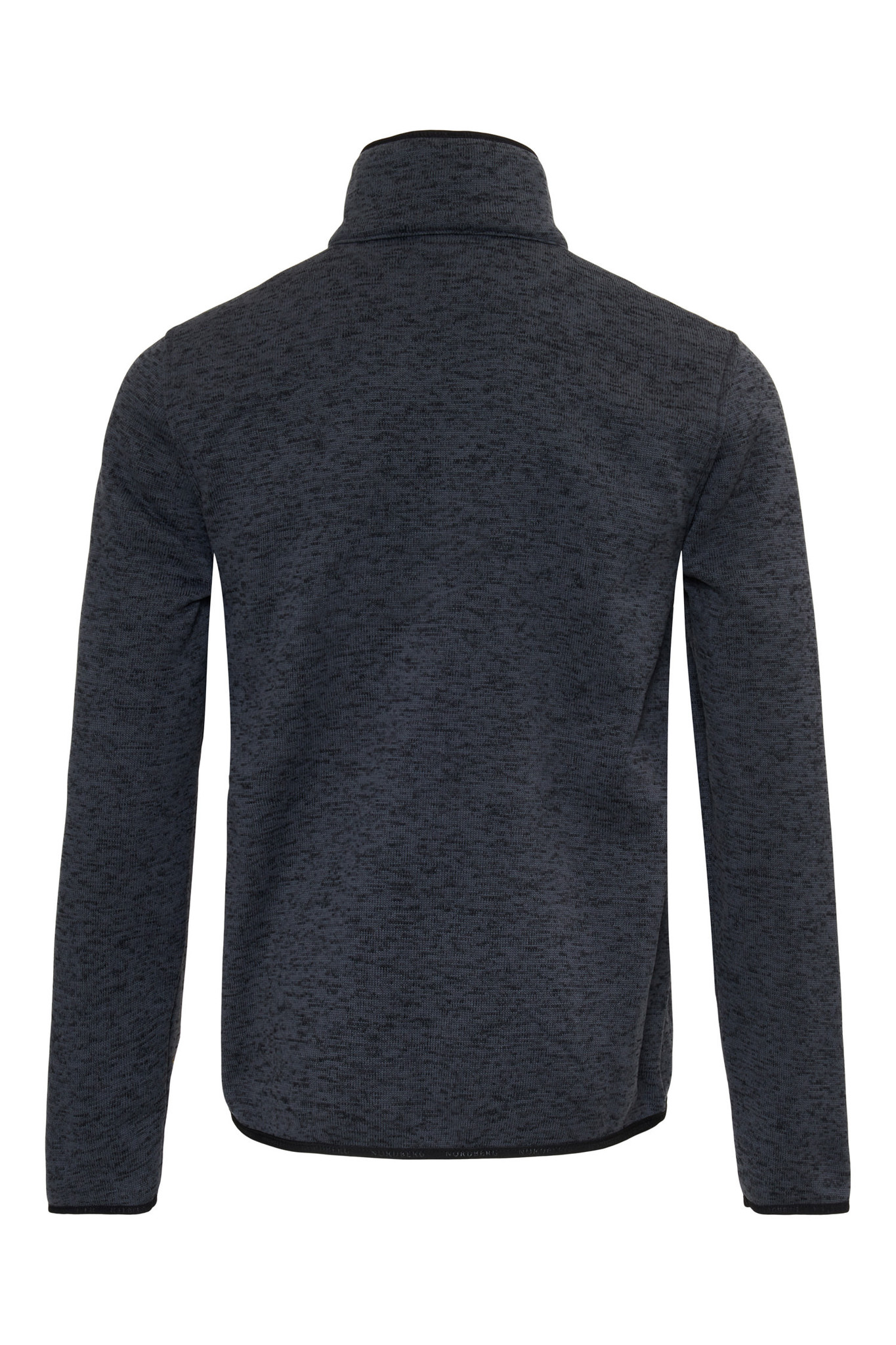 NOA Mens Knitted Fleece Jacket ANTRA MELANGE