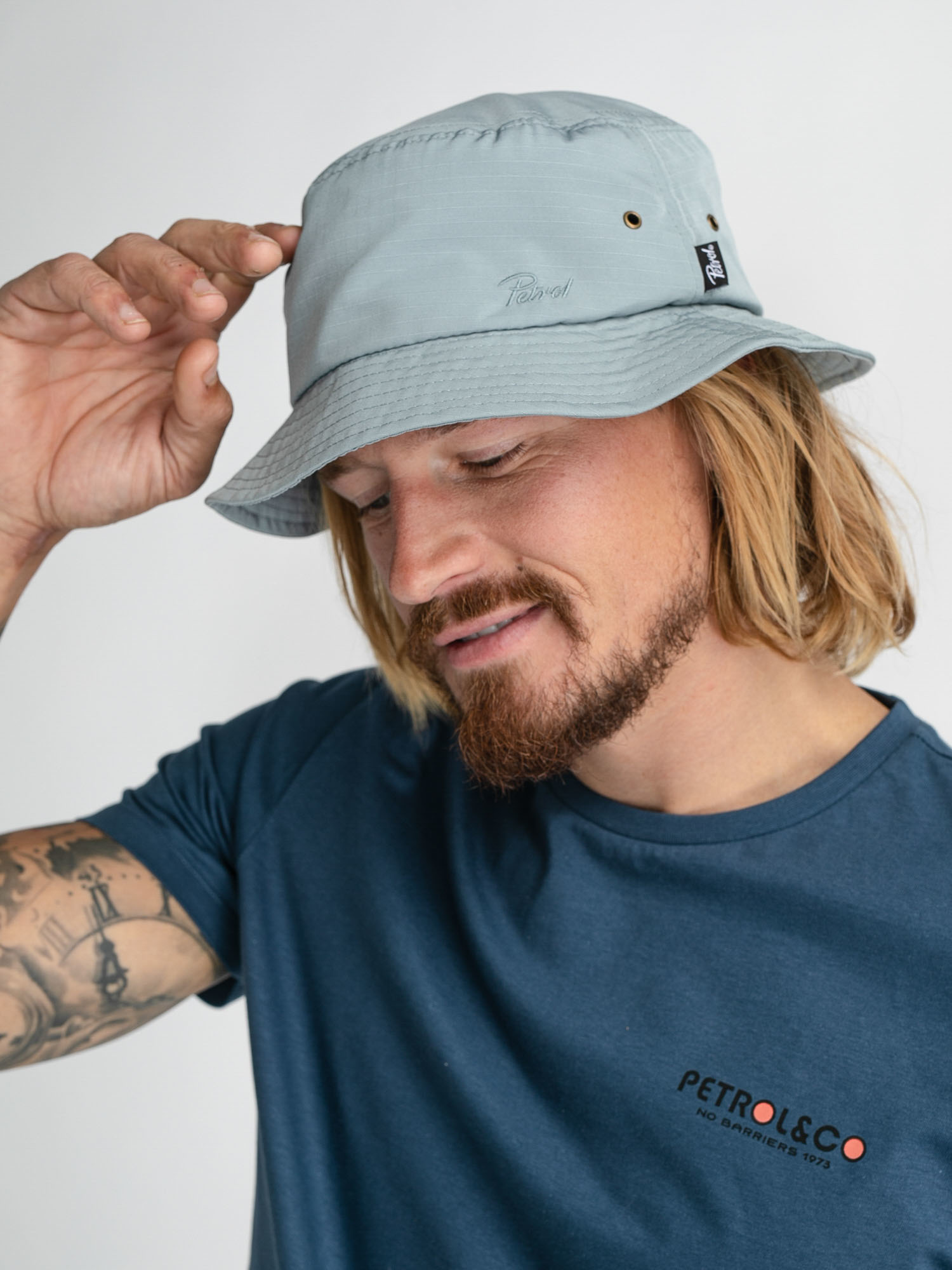 M-1030-Cap823 - Men Accesoires Cap (5170 Dusty Blue)