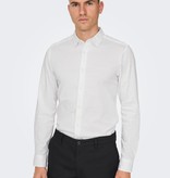 Only & Sons Onsmiles LS Stretch Shirt (188758 White)