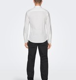 Only & Sons Onsmiles LS Stretch Shirt (188758 White)