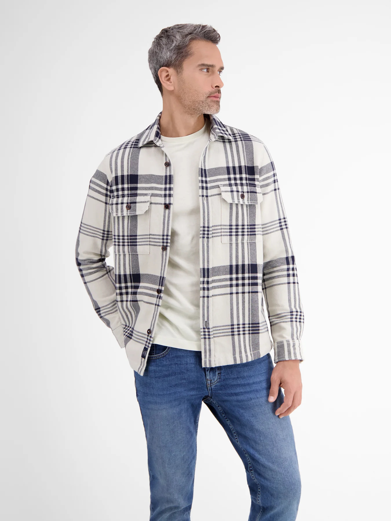 H11 Hemd 1/1 Arm (124 Pale Beige)