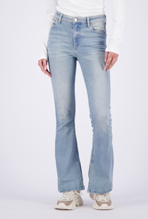 WOMEN SUNRISE SPLIT Vintage Blue Flare Jeans