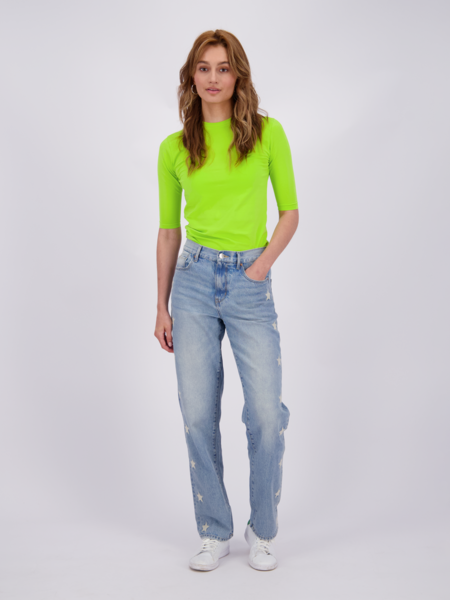 RAIZZED WOMEN SUNSET STAR Light Blue Stone Straight Jeans