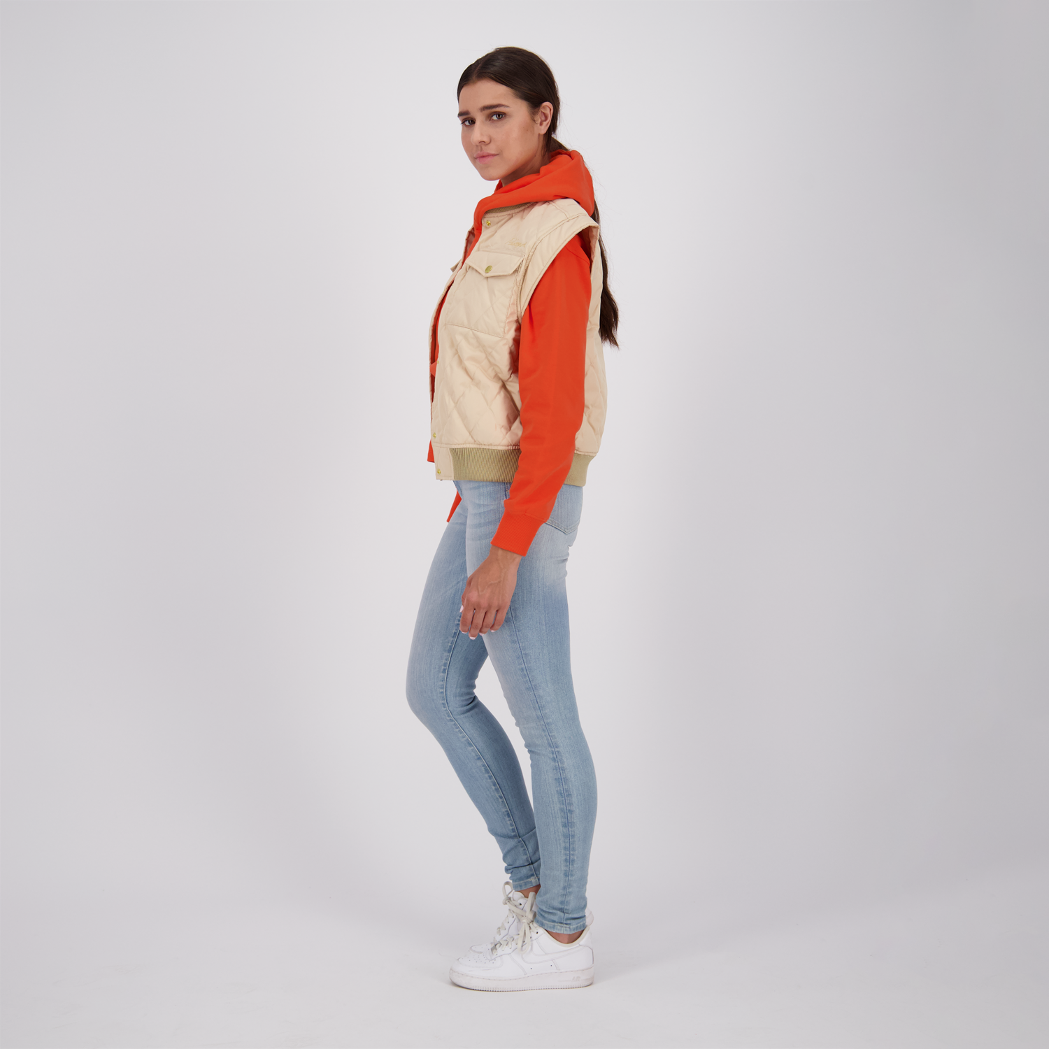 WOMEN BLOSSOM Light Blue Stone Super Skinny Jeans