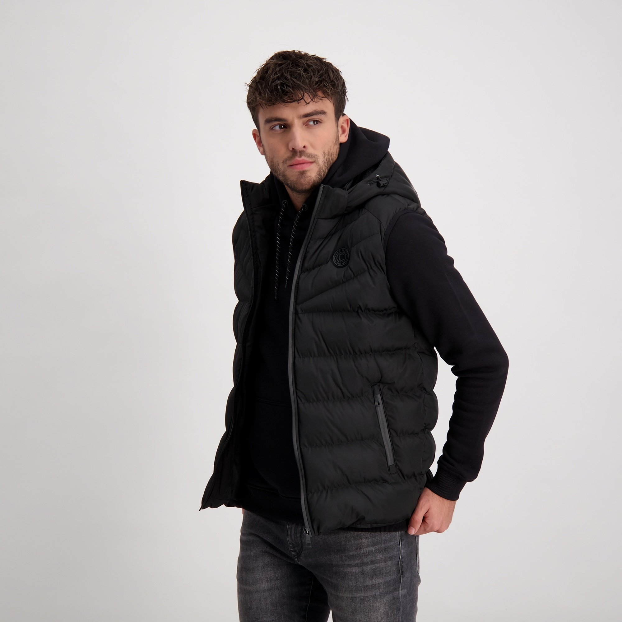 Cars Jeans Deoss Poly Bodywarmer Black (01 Black)