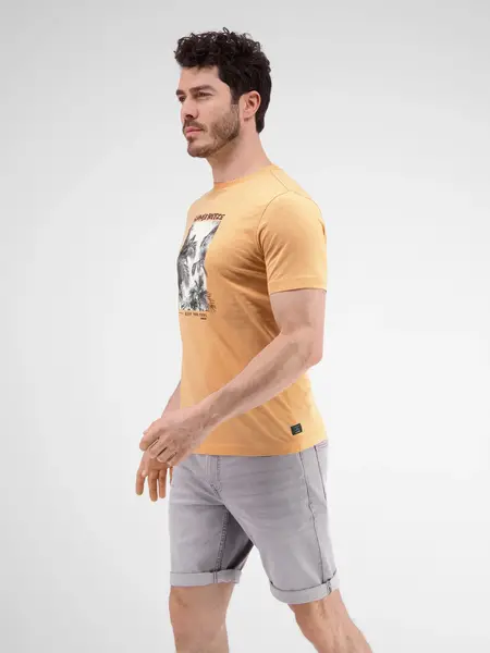 Lerros K12 T-Shirt/Serafino 1/2 Arm (909 Gentle Peach)