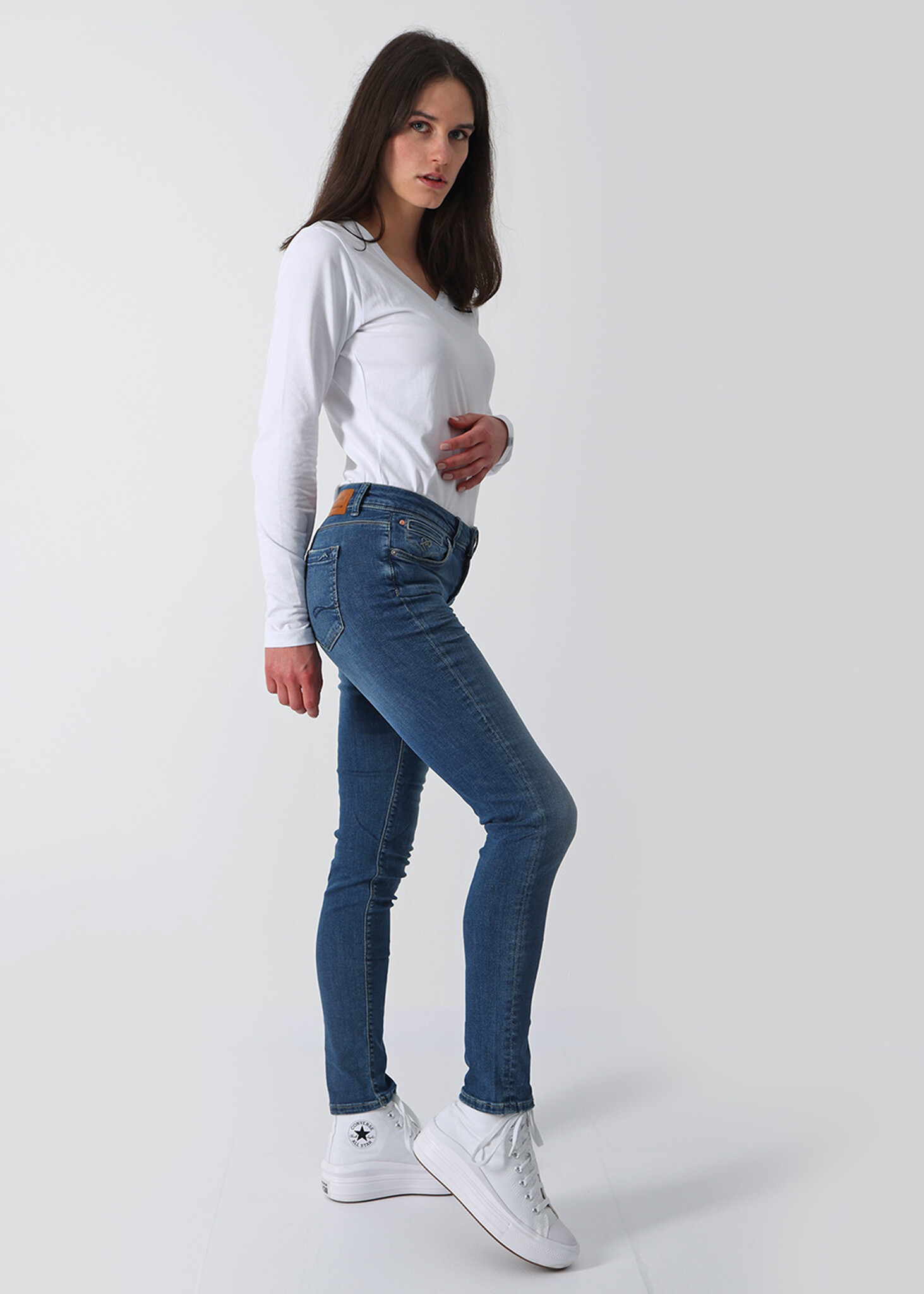 M.O.D MONIKA Slim Fit - (1092 Silver Blue)