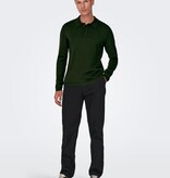 Only & Sons Onswyler Life REG 14 LS Polo Knit (218672 Rosin)