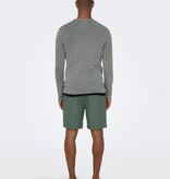 Only & Sons Onsgarson 12 Wash Crew Knit (262142 Castor Gray)