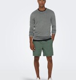 Only & Sons Onsgarson 12 Wash Crew Knit (262142 Castor Gray)