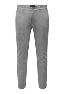 Onsmark Check 02098 Pant (187191 Light Grey Melange)