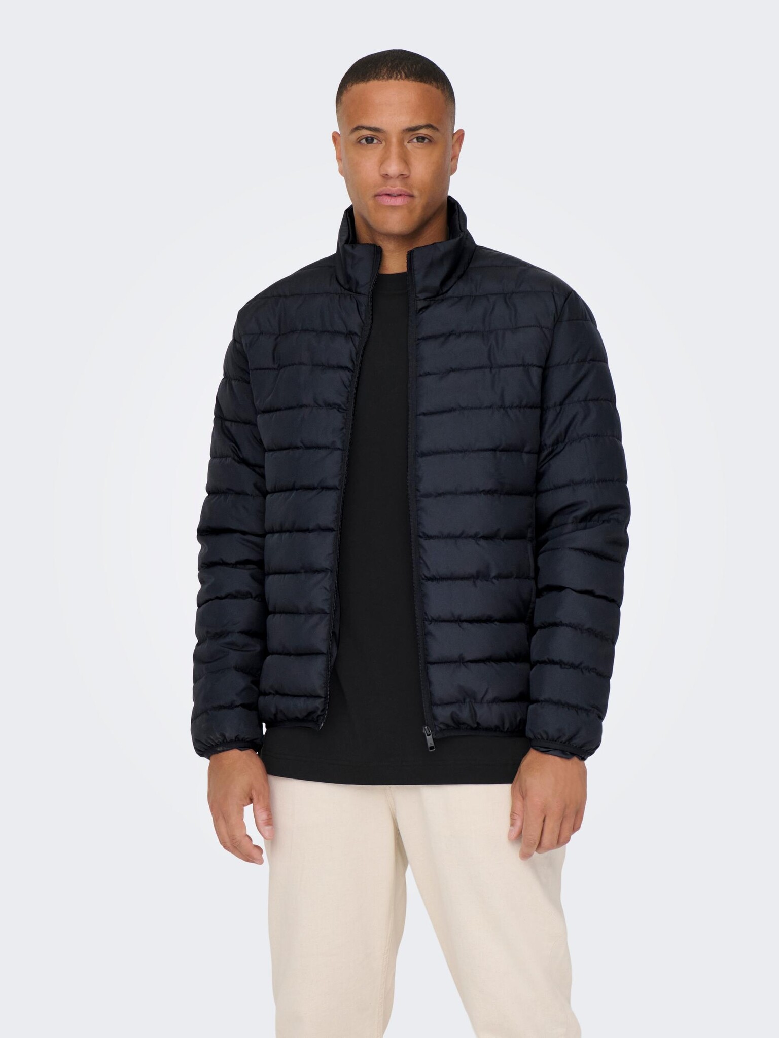 Only & Sons Onsbron Quilt Jacket OTW VD (187197 Dark Navy)