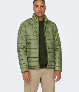 Only & Sons Onsbron  Quilt Jacket OTW VD (279918 Winter Moss)