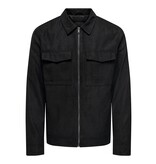 Only & Sons Onswill Fake Suede Jacket OTW (187679 Black)