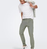 Only & Sons ONSMARK Slim TAP 0209 Melange Pant (187198 Olive Night)