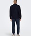 Onsdal OVR ZIP LS Shirt (187197 Dark Navy)