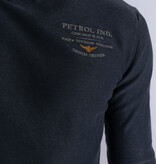 Petrol M-3030-Kwr233 - Men Knitwear Round Neck Basic (5152 Midnight Navy)