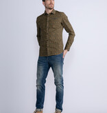 Petrol M-3030-Sil404 - Men Shirt Long Sleeve Aop (2118 Almond)