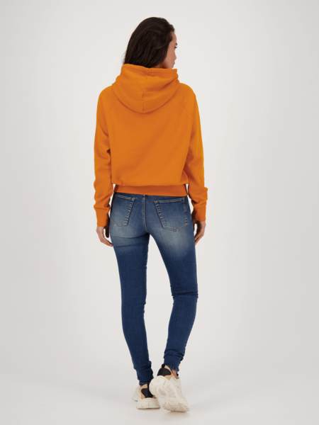 WOMEN Nadine Burned Orange Hooded Hoody