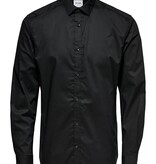 Only & Sons Onssane LS Solid Poplin Shirt (187679 Black)