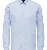 Only & Sons Onssane LS Solid Poplin Shirt (198830 Cashmere Blue)