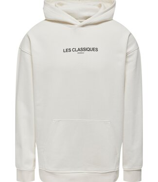 Only & Sons ONSLES CLASSIQUES RLX SWT HOOD (Cloud Dancer)