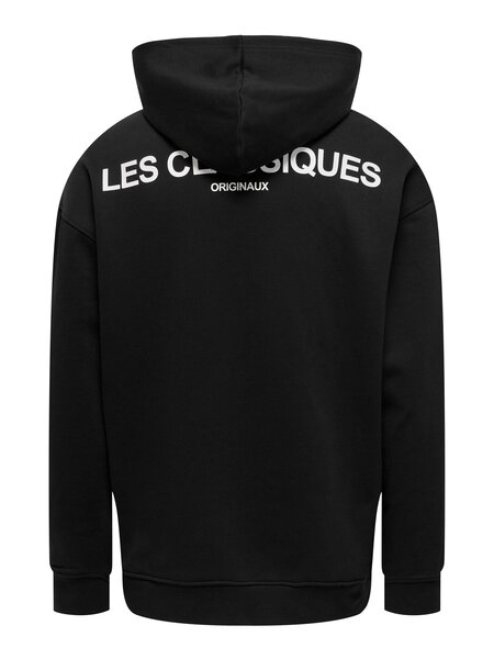 Only & Sons ONSLES CLASSIQUES RLX HVY SWT HOOD (Black)