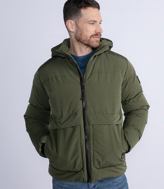 Petrol Industries M-3030-Jac100 - Men Jacket Padded (6092 Hunter Green)