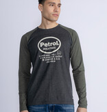 Petrol M-3030-Tlr653 - Men T-Shirt Ls Round Neck (9091 Dark Black)