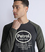 M-3030-Tlr653 - Men T-Shirt Ls Round Neck (9091 Dark Black)