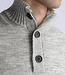 M-3030-Kwc206 - Men Knitwear Collar (0009 Antique White Melee)