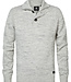 M-3030-Kwc206 - Men Knitwear Collar (0009 Antique White Melee)